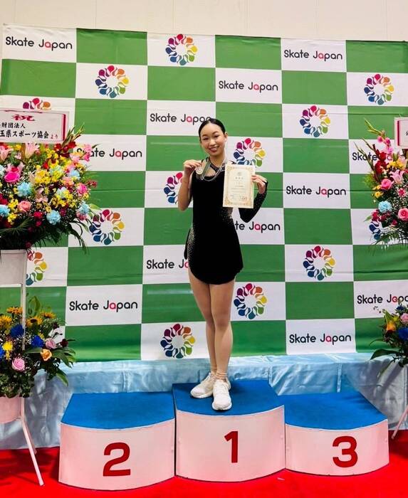 賀！江婕恩同學參加亞洲日本ISI國際花式滑冰錦標賽榮獲第一名圖片